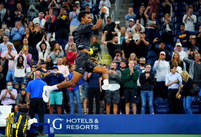 US Open 2021, 3. kolo (Felix Auger-Aliassime)