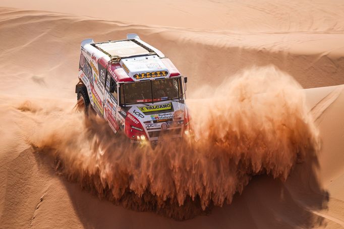 Pascal de Baar (Tatra) na trati Rallye Dakar 2024