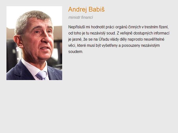 Uplynul rok od policejního zásahu na Úřadu vlády. Ptali jsme se, jak byste v tomto případě zhodnotili práci policistů a státních zástupců?