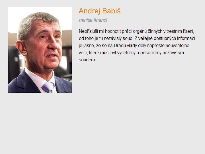 Anketa - kauza Jany Nagyové - rok od zásahu na Úřadu vlády