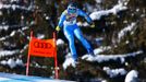 Alpine Skiing - FIS Alpine World Ski Championships - Women's Downhill Training - Cortina d'Ampezzo, Italy - February 12, 2021 Italy's Francesca Marsaglia in action REUTER