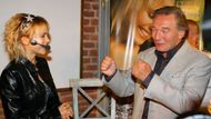 Lucie Vondráčková křtila své nové CD Fénix - Karel Gott