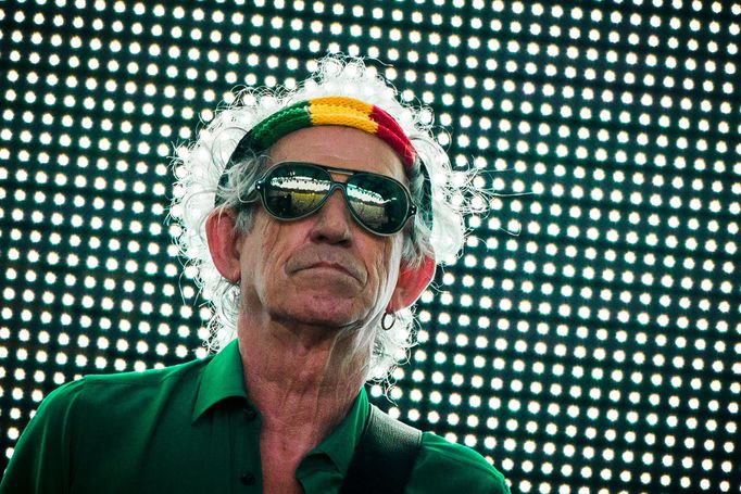 Richards je znám láskou k rastafariánům, reggae a Jamajce. Na snímku z roku 2014.