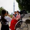 Japonsko rikša ženy