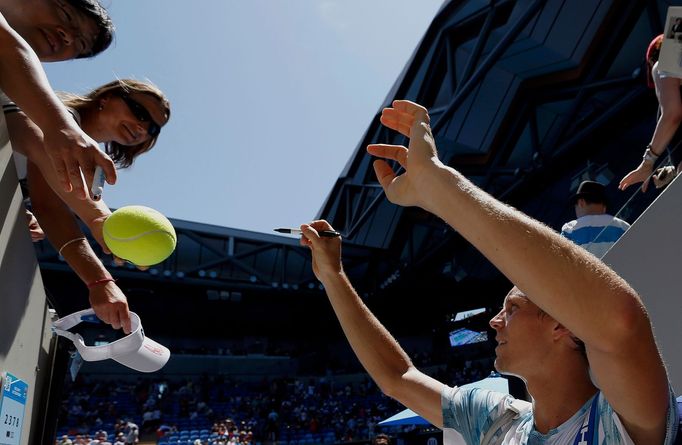 Tomáš Berdych ve třetím kole Australian Open