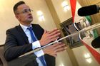 Maďarský ministr zahraničí Szijjártó odmítl debatu o členství Ukrajiny v NATO