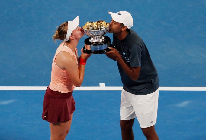 AO 2019: Barbora Krejčíková a Rajeev Ram