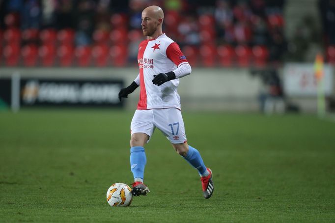 fotbal, Evropská liga 2018/2019, Slavia Praha - Zenit Petrohrad, Miroslav Stoch