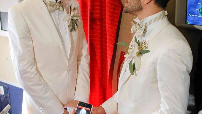 Sňatek osob stejného pohlaví (ilustrační foto).