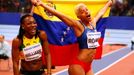 Venezuelanka Yulimar Rojasová, vítězka trojskoku