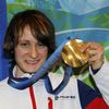 Martina Sáblíková se zlatou medailí ve Vancouveru