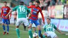 EPL, Bohemians-Plzeň: Martin Dostál (16) - Marek Bakoš