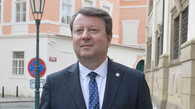 Ministr kultury Antonín Staněk.