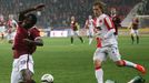 Derby Slavia - Sparta: Roman Polom (27) - Tiémoko Konaté (18)