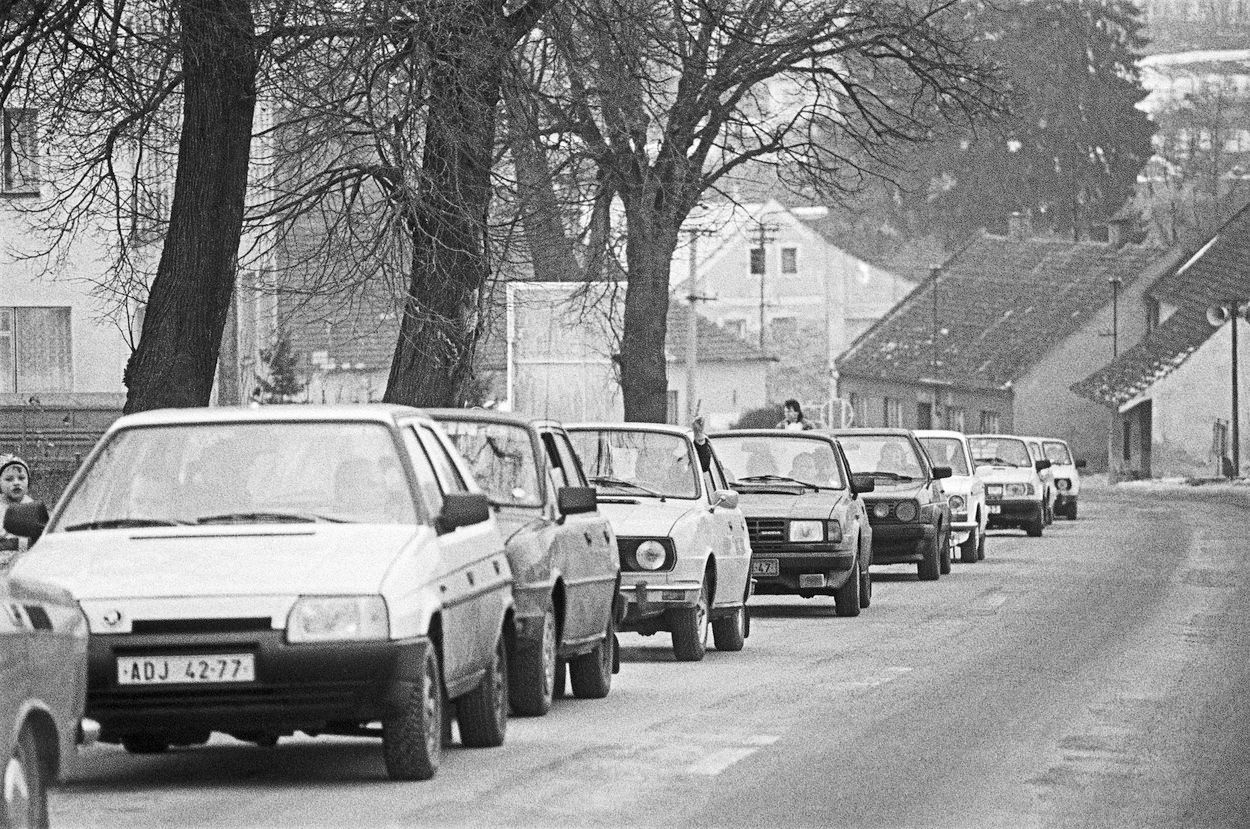 jak se jezdilo v roce 1989