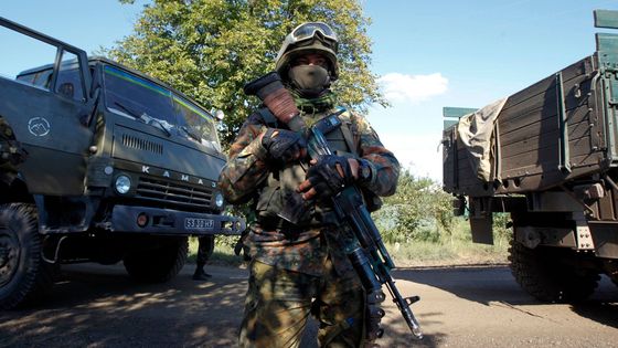 Foto z první linie: Armáda postupuje Luhanskou oblastí