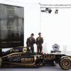 Prezentace Lotusu: Kimi Raikkonen a Romain Grosjean
