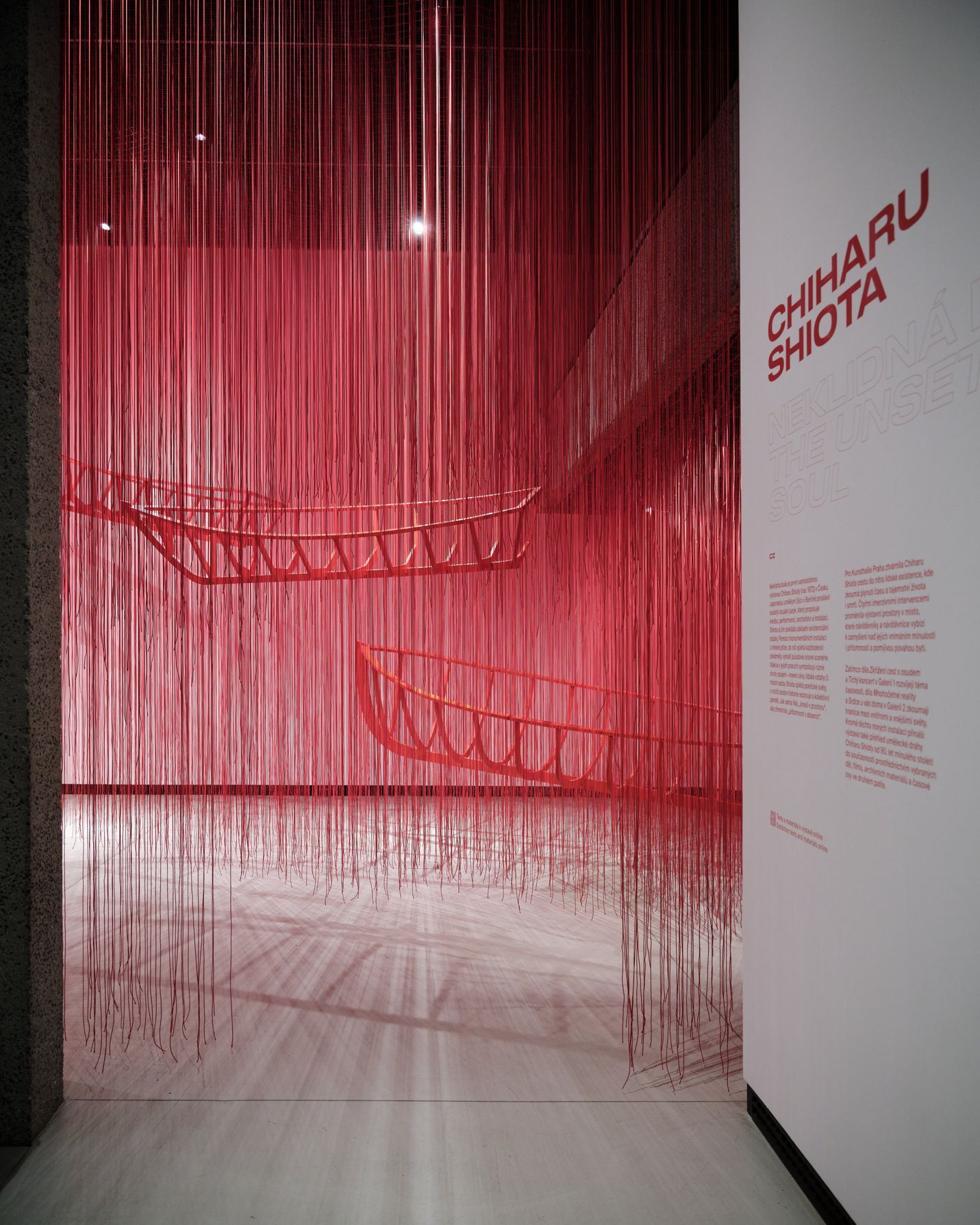 Chiharu Shiota, Kunsthalle, výstava, 2024
