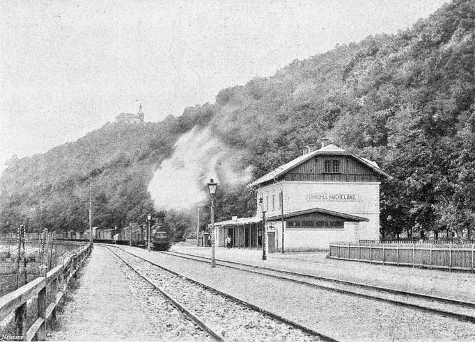 Dostihové závodiště Velká Chuchle v rané éře své existence za Rakouska-Uherska (cca 1907 - 1913)