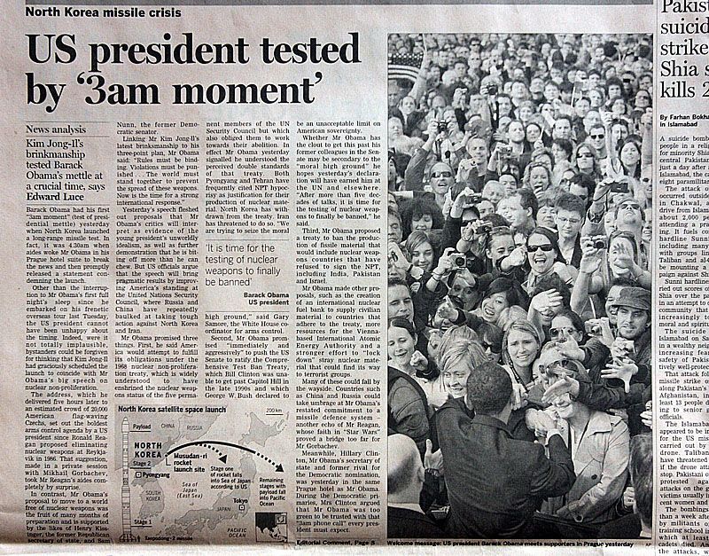 Zahraniční tisk po návštěvě Baracka Obamy v Praze