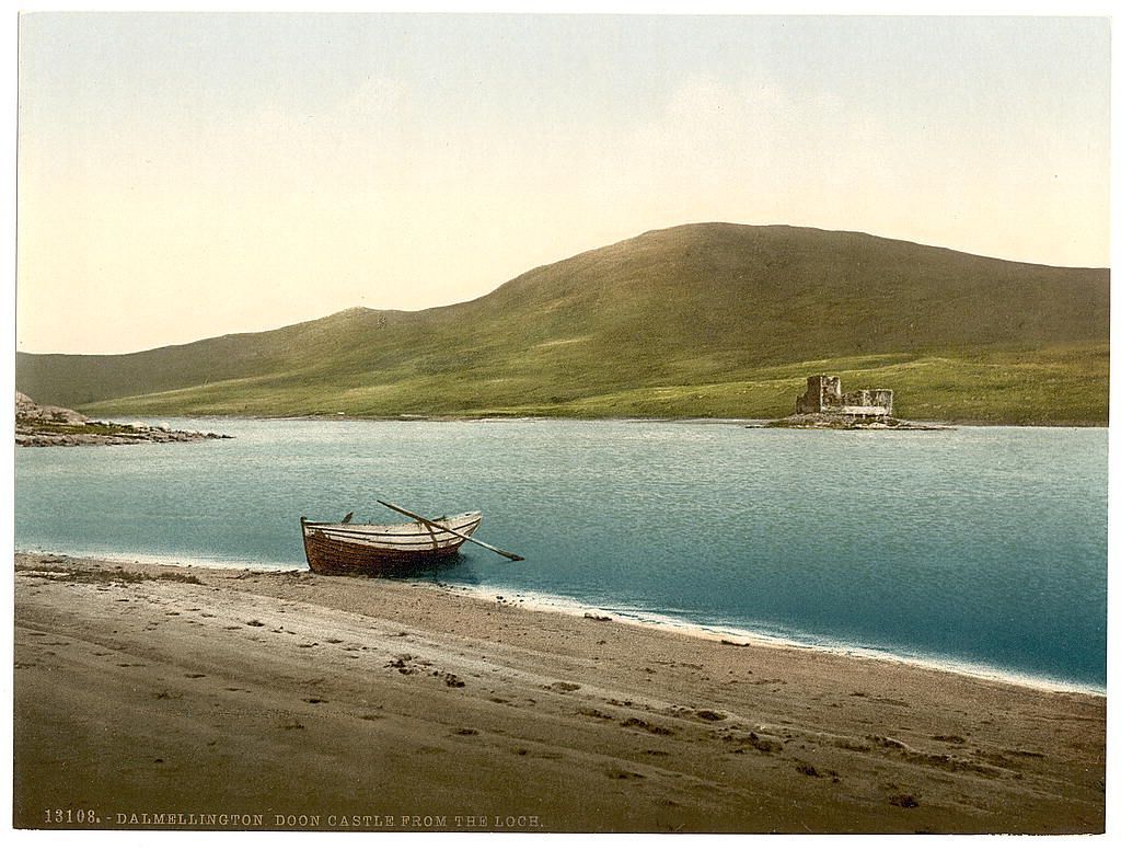 Dávný průvodce Skotskem. Staré fotografie ze sbírek Library of Congress (fotochrom)
