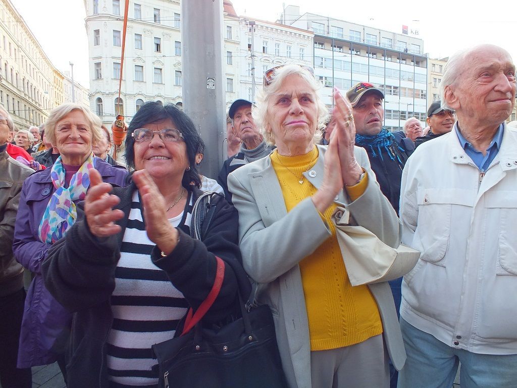 Návštěva Miloše Zemana v Brně