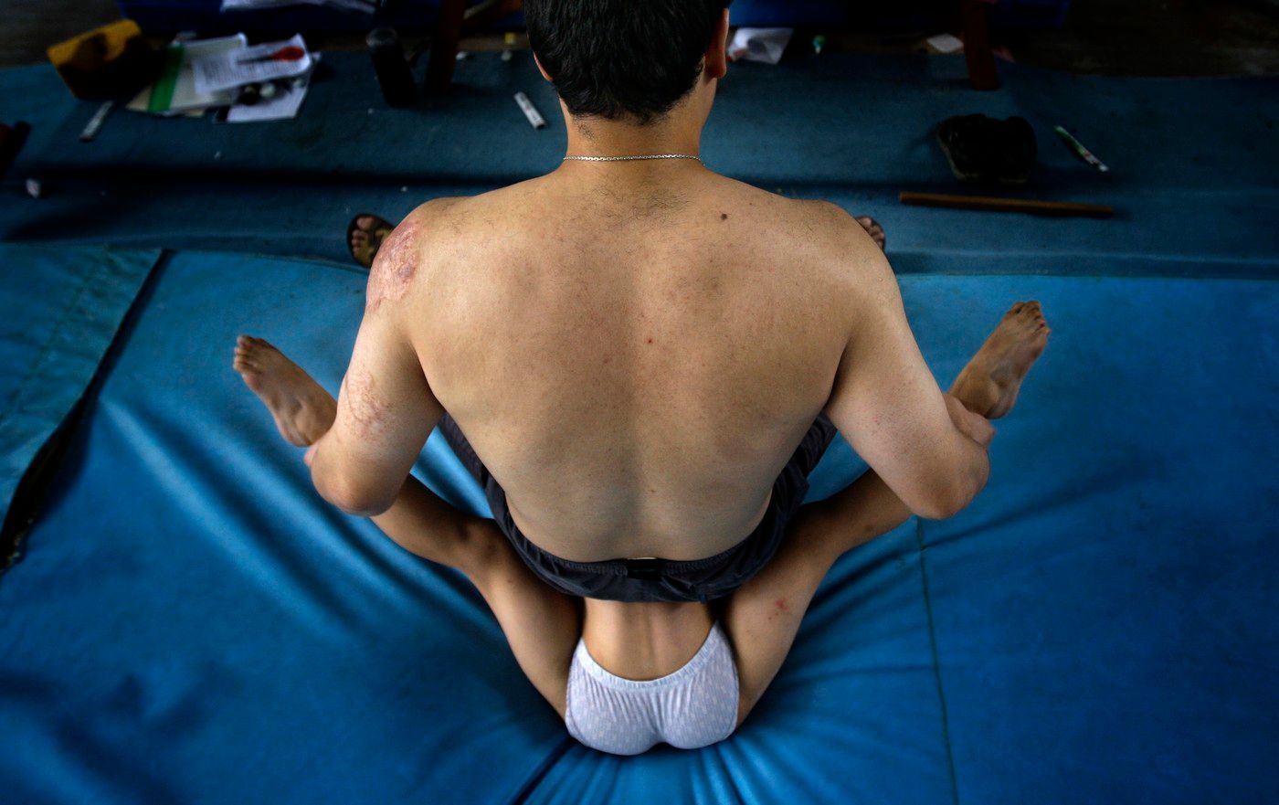gymnastika děti sport Čína