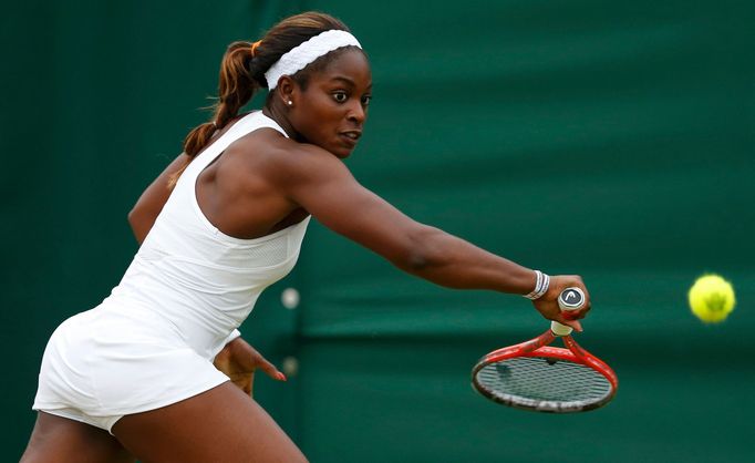 Sloane Stephensová na Wimbledonu 2013