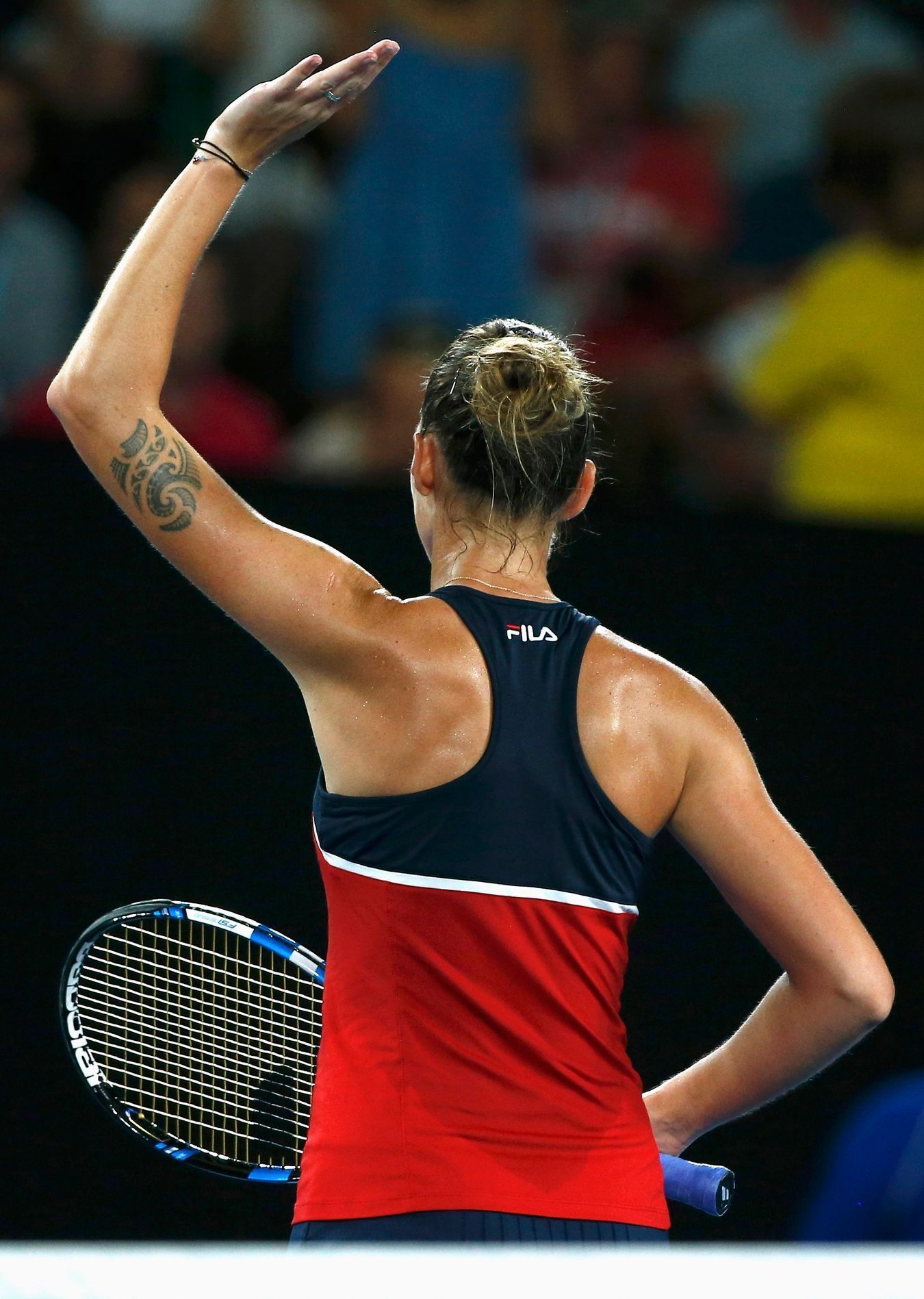 Karolína Plíšková na Australian Open 2017 (osmifinále)