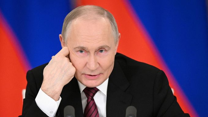 Ruský prezident Vladimir Putin.