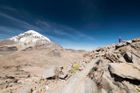Nejvyšší hora Bolívie Sajama (6542 metrů nad mořem) zažívá lehký pocit osamělosti.