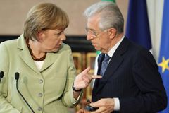 O premiéra Montiho se v Itálii strhla rvačka