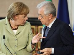 Premiér Monti naslouchá podle Berlusconiho 