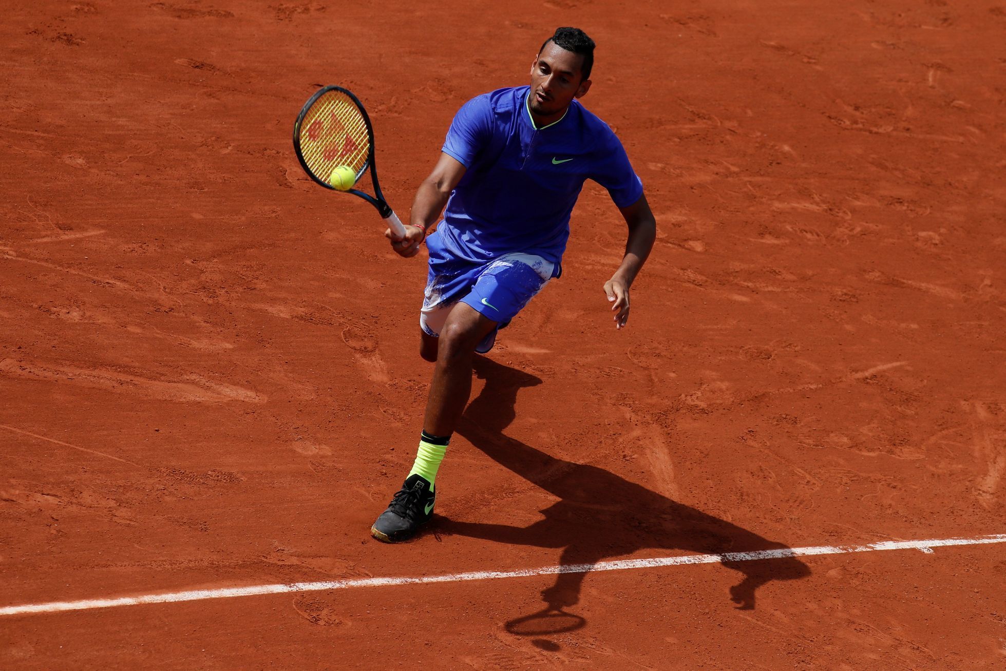 Nick Kyrgios na French Open 2017