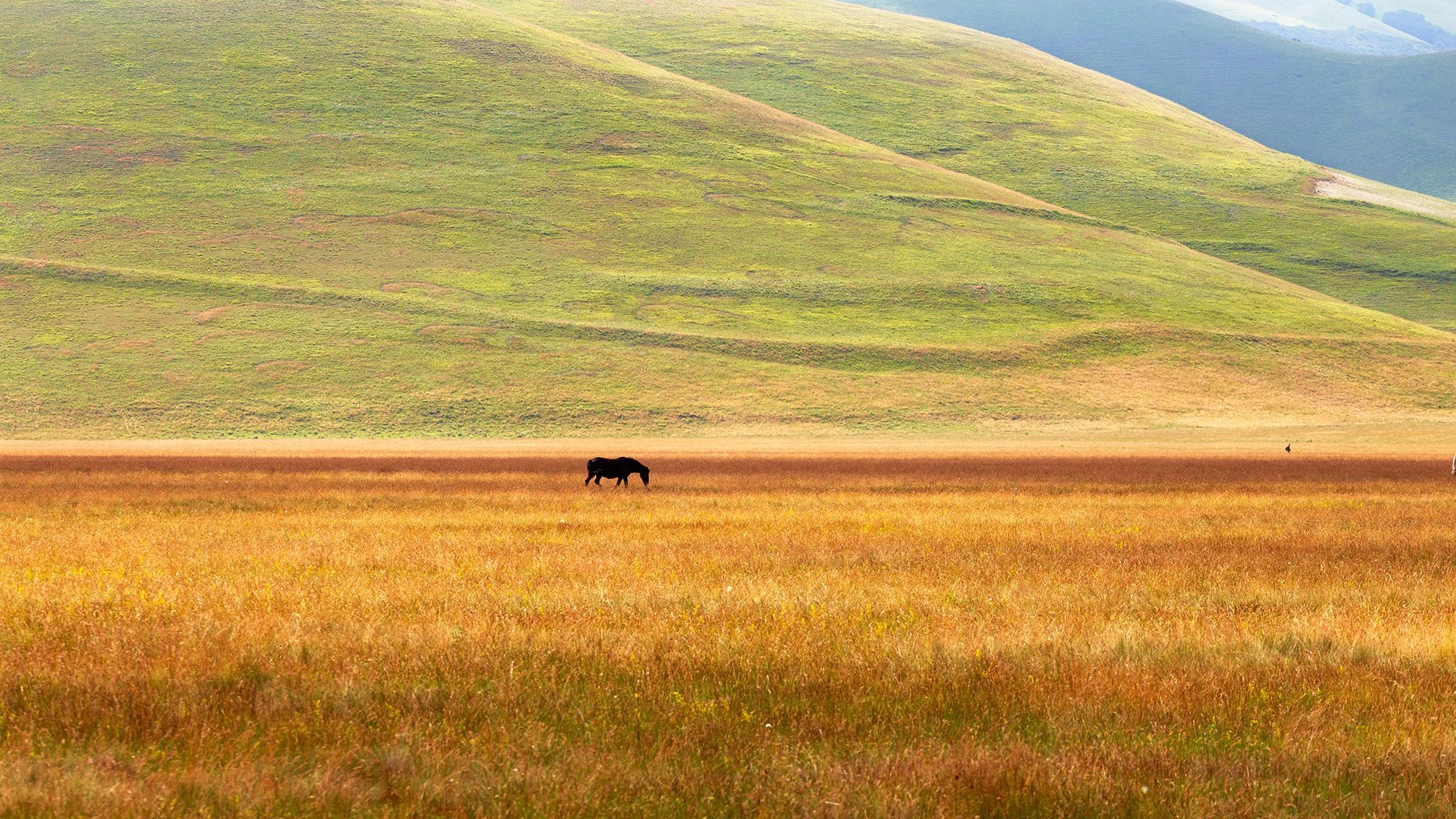 Castelluccio, dva roky po ničivém zemětřesení