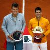Tomáš Berdych a Novak Djokovič na turnaji v Monte Carlu