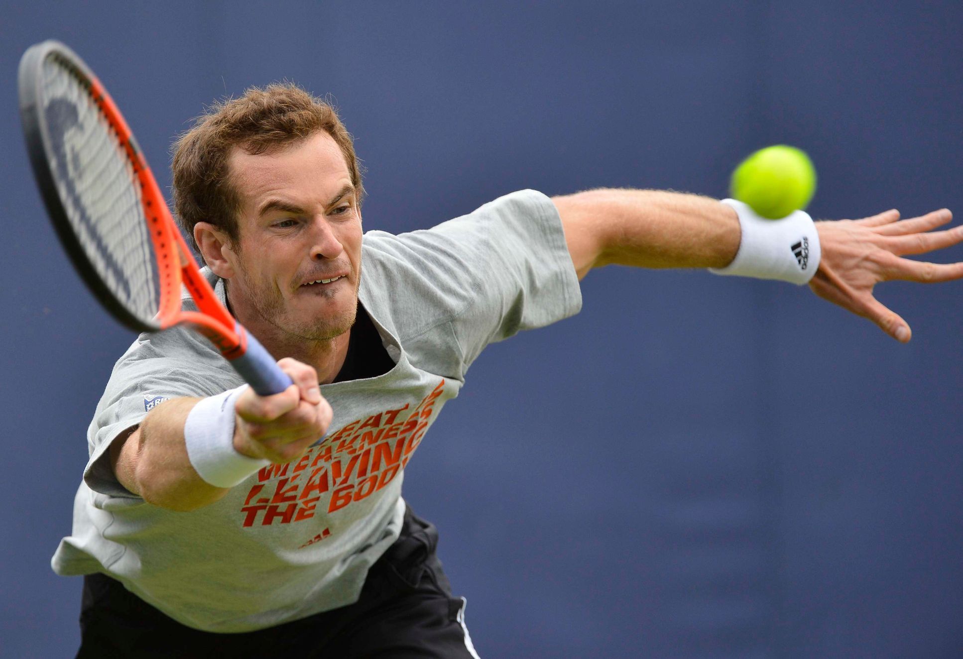 Brit Andy Murray na tenisovém turnaji v Londýně