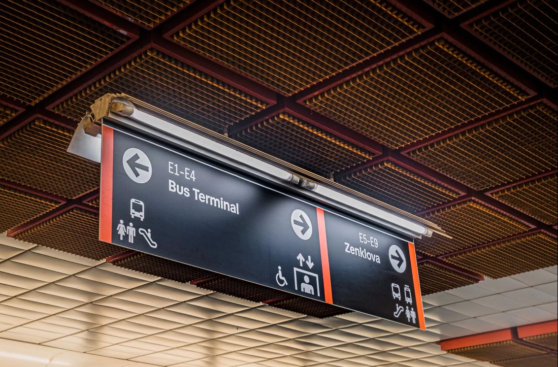 Čitelná Praha, foto, nový informačním systém