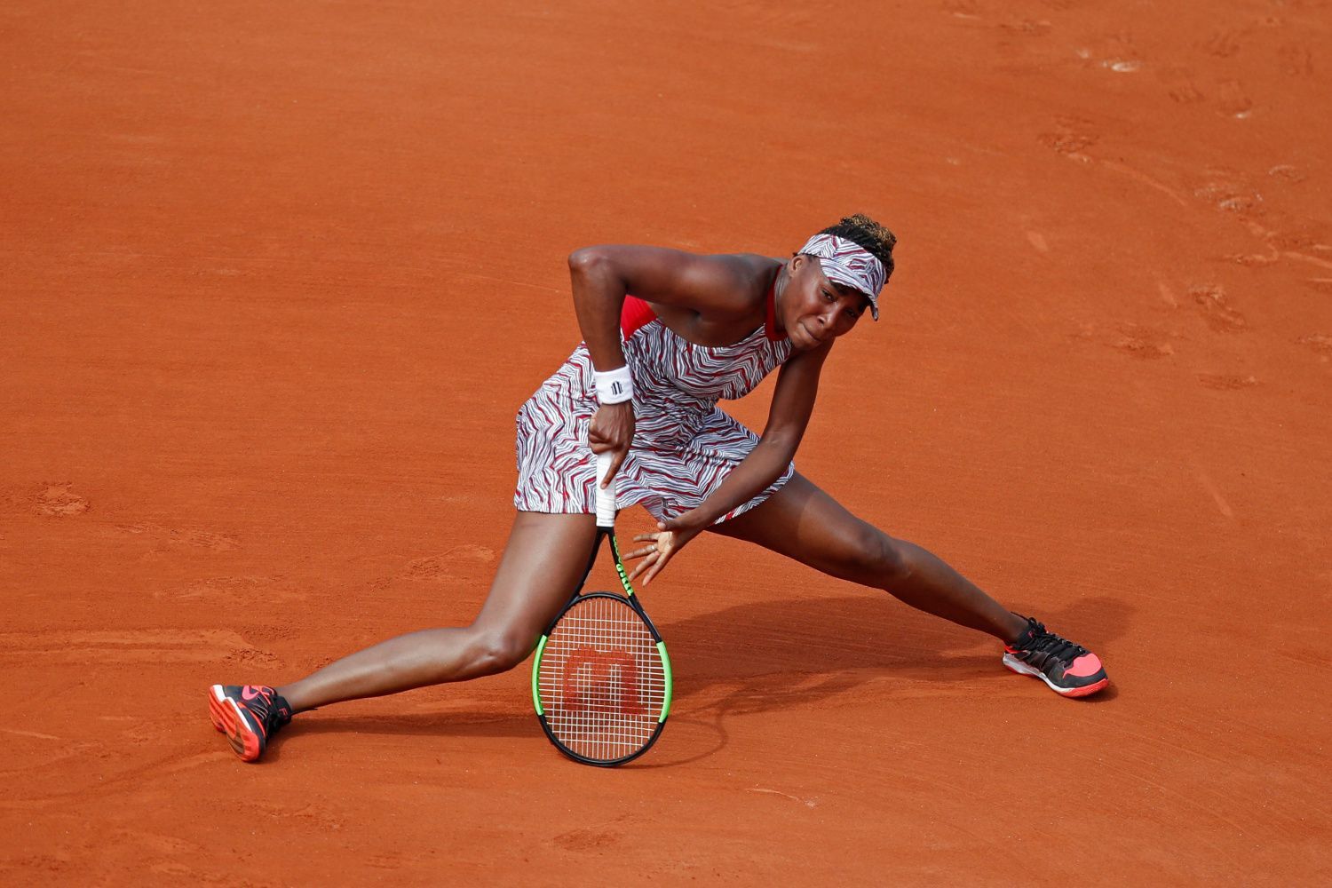 Venus Williamsová na French Open 2018