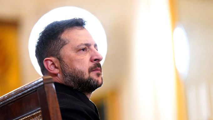 Ukrajinský prezident Volodymyr Zelenskyj.