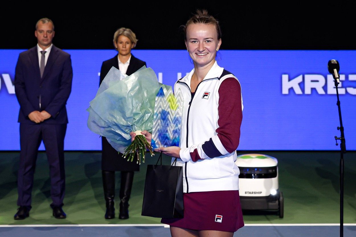 Barbora Krejčíková, vítězka turnaje v Tallinnu 2022