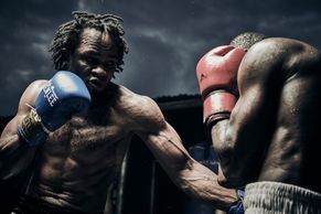 Foto: Temná čtvrť, kde se rodí šampioni v boxu. Ghanský Bukom jich stvořil mnoho