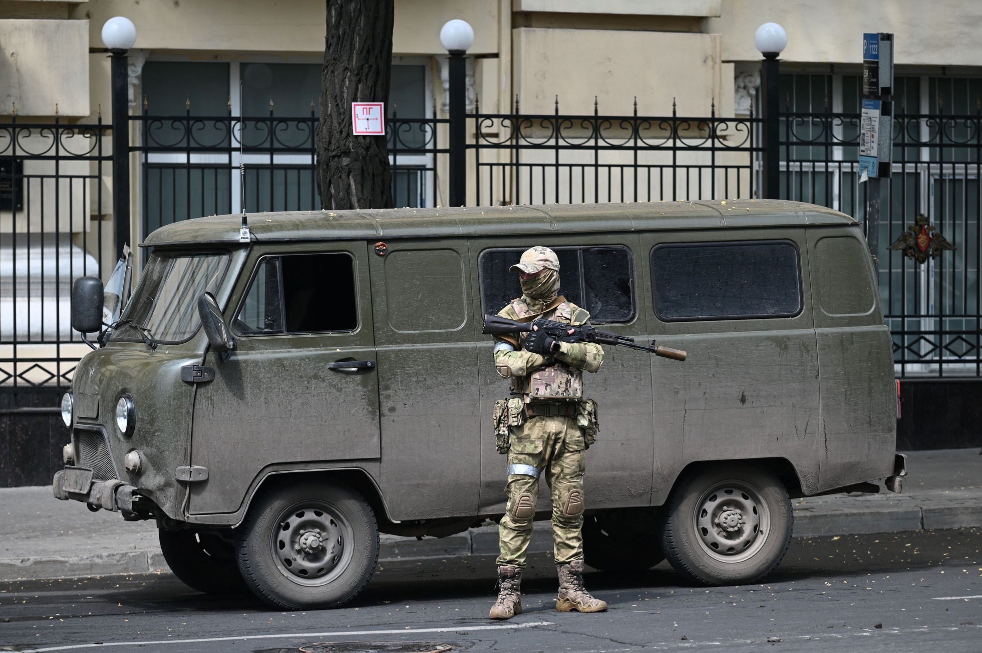 Wagner fighters deployed in Rostov-on-Don