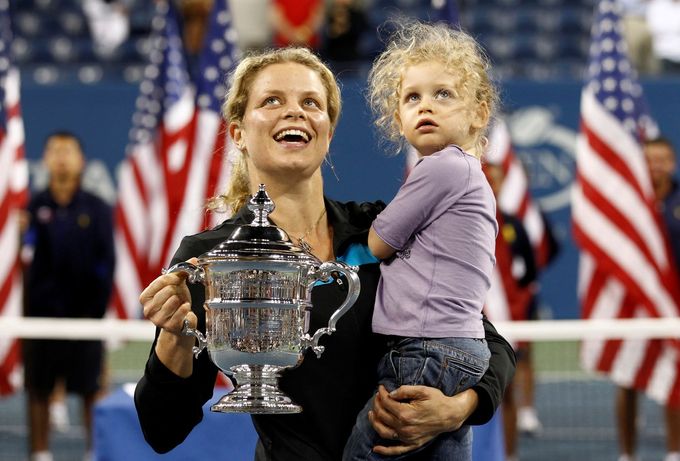 Kim Clijstersová po triumfu na US Open 2010