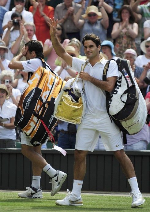 Wimbledon: Federer - Haas