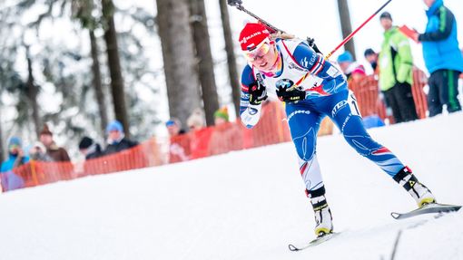 Sprint žen Oberhof 2017 (Puskarčíková)
