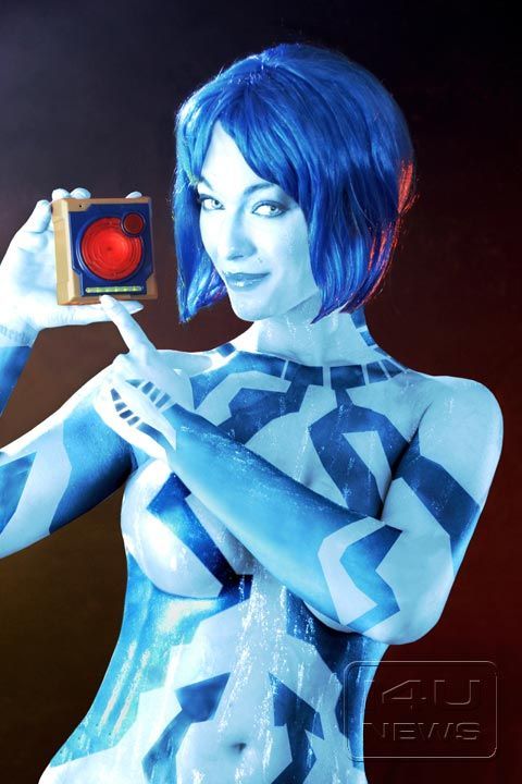 Francesca jako Cortana