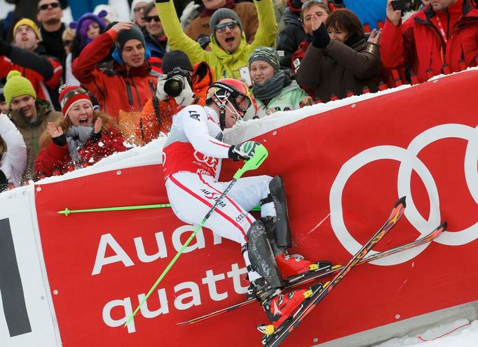 Rakouský lyžař Marcel Hirscher.