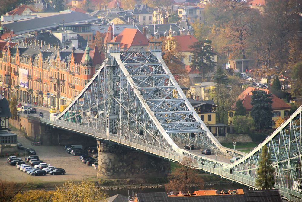 Drážďany - Německo - most