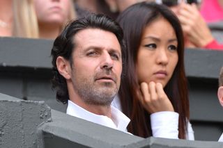 Tenis, Wimbledon 2013: Patrick Mouratoglou, trenér Sereny Williamsové